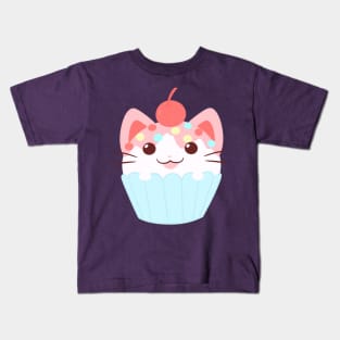 Cupcake Cat Kids T-Shirt